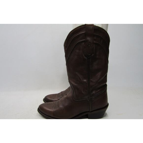 Corral Mens Sz 10 D Brown Leather Cowboy Boots